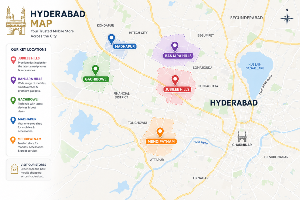 Mobile Shop Near Film Nagar hyderabad